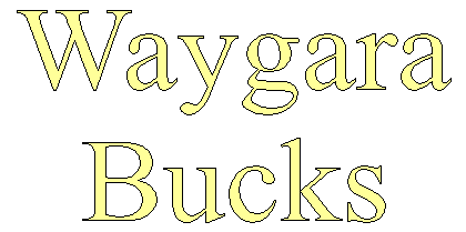 Waygara bucks font